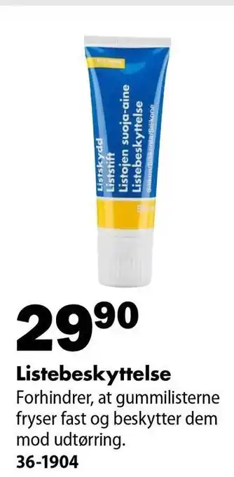 Listebeskyttelse