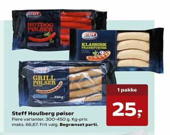 Dagli'Brugsen Steff Houlberg pølser tilbud