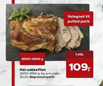 Dagli'Brugsen Hel nakkefilet tilbud