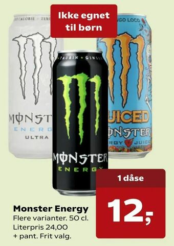 Dagli'Brugsen Monster Energy tilbud