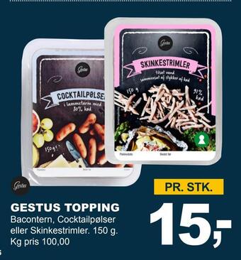 Let-Køb Gestus topping tilbud