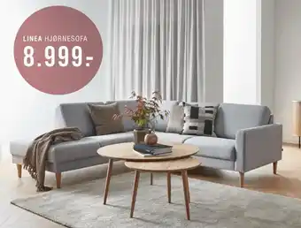 Ilva Linea hjørnesofa tilbud