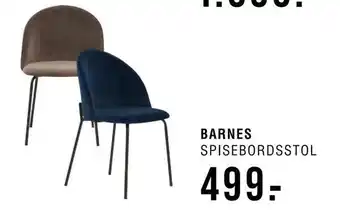 Ilva Barnes spisebordsstol tilbud