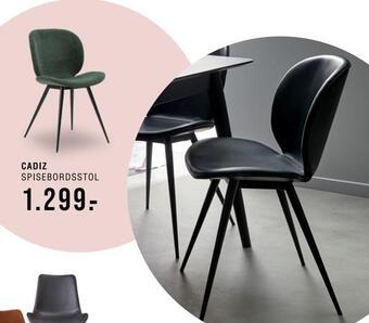 Cadiz spisebordsstol