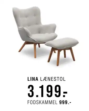 Ilva Lina lænestol tilbud
