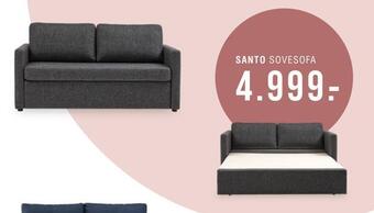 Ilva Santo sovesofa tilbud