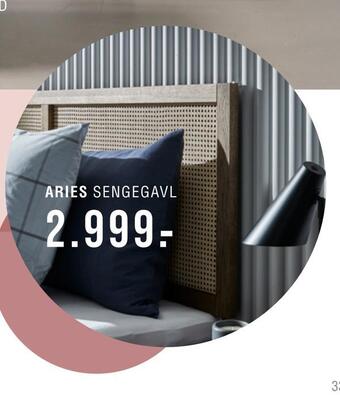 Ilva Aries sengegavl tilbud