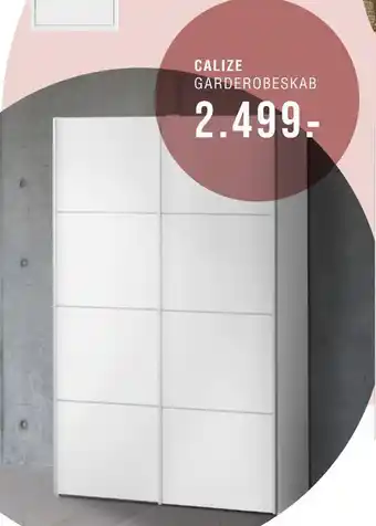 Calize garderobeskab