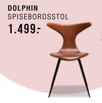 Ilva Dolphin spisebordsstol tilbud