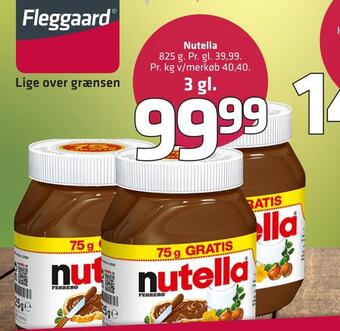 Fleggaard Nutella tilbud
