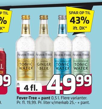 Fleggaard Fever-tree + pant tilbud