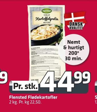 Fleggaard Flensted flødekartofler tilbud