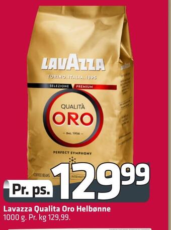 Fleggaard Lavazza qualita oro helbønne tilbud