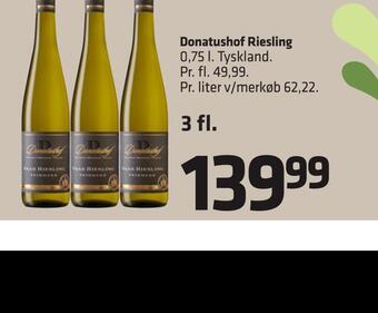 Fleggaard Donatushof riesling tilbud