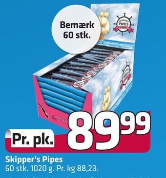 Fleggaard Skipper's pipes tilbud