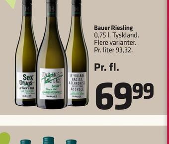 Fleggaard Bauer riesling tilbud
