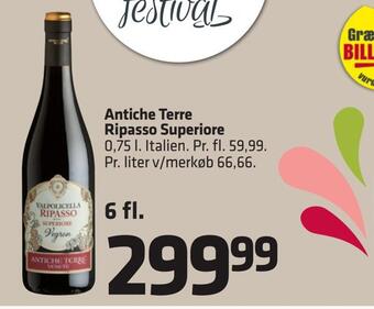 Fleggaard Antiche terre ripasso superiore tilbud