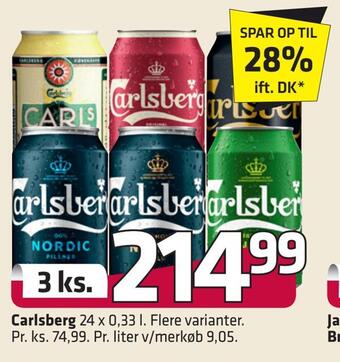 Fleggaard Carlsberg tilbud