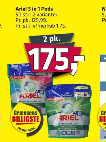 Ariel 3 in 1 pods
