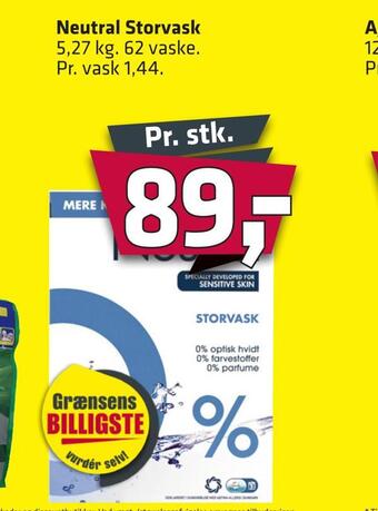 Fleggaard Neutral storvask tilbud