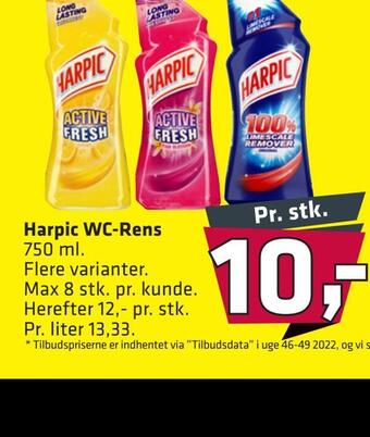 Fleggaard Harpic wc-rens tilbud