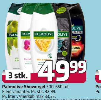 Fleggaard Palmolive showergel tilbud