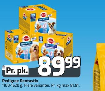 Fleggaard Pedigree dentastix tilbud