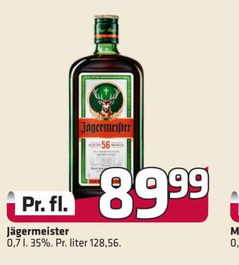 Fleggaard Jägermeister tilbud