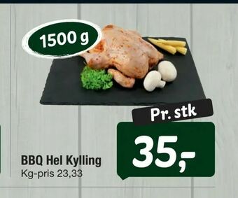 BBQ Hel Kylling