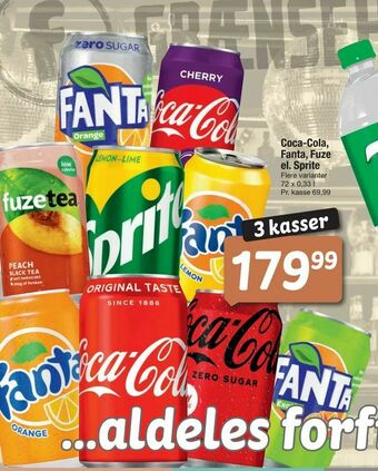 Fakta Tyskland Coca-Cola, Fanta, Fuze el. Sprite tilbud