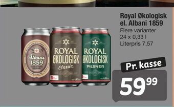 Fakta Tyskland Royal Økologisk el. Albani 1859 tilbud