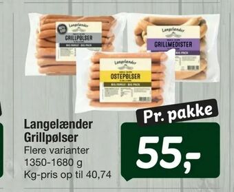 Fakta Tyskland Langelænder Grillpølser tilbud