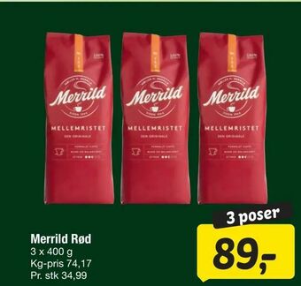 Fakta Tyskland Merrild Rød tilbud