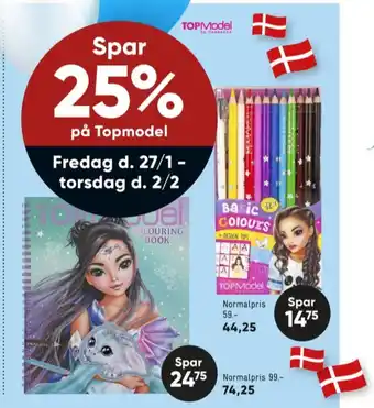 Topmodel farveblyanter