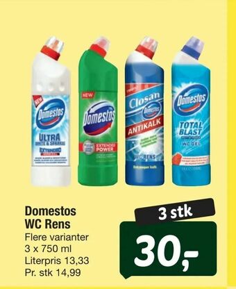Fakta Tyskland Domestos WC Rens tilbud