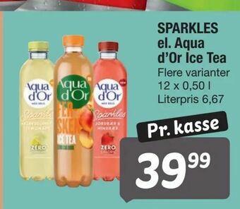 SPARKLES el. Aqua d'Or Ice Tea