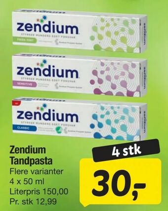 Fakta Tyskland Zendium Tandpasta tilbud