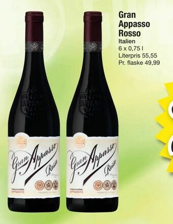 Fakta Tyskland Gran Appasso Rosso tilbud