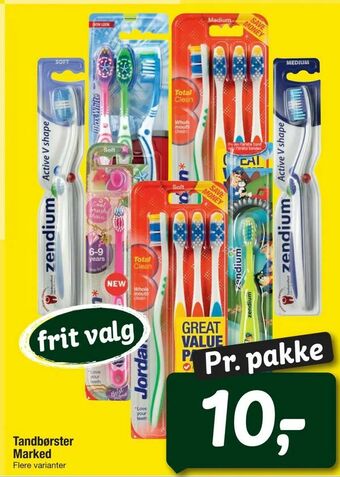 Fakta Tyskland Tandbørster Marked tilbud