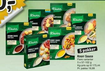 Fakta Tyskland Knorr Sauce tilbud