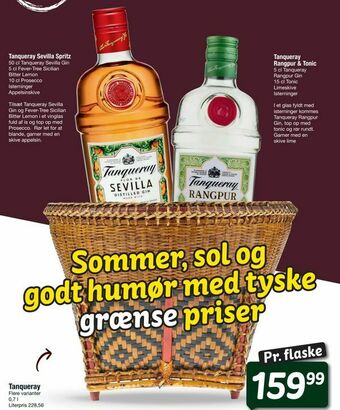Fakta Tyskland Tanqueray tilbud