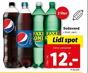 Let-Køb Sodavand tilbud