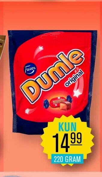 Priss Fazer dumle tilbud