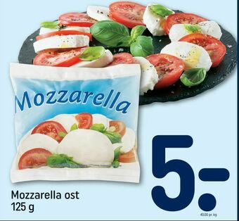 REMA 1000 Mozzarella ost tilbud