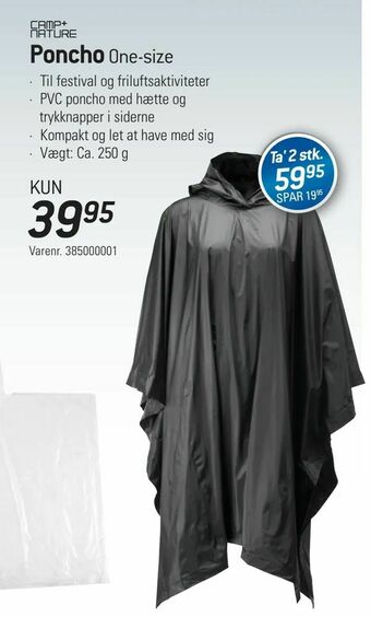 Thansen Poncho tilbud