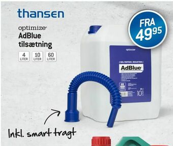 Thansen AdBlue tilsætning tilbud