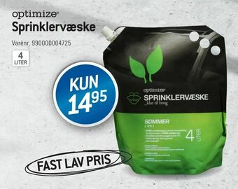 Thansen Sprinklervæske tilbud