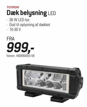 Dæk belysning