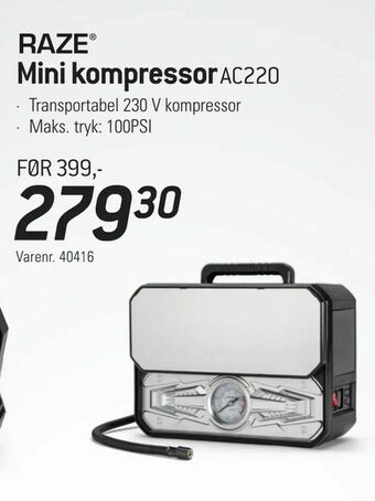 Thansen Mini kompressor tilbud