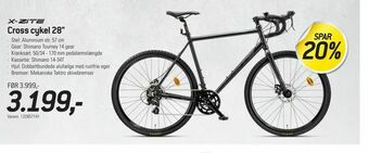 Thansen Cross cykel 28" tilbud